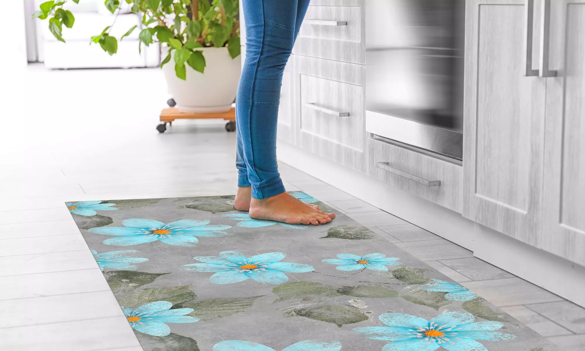 Rutschfester Teppichläufer