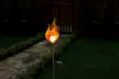 One, Two or Four Outdoor Flame Solar Lights - Image 5