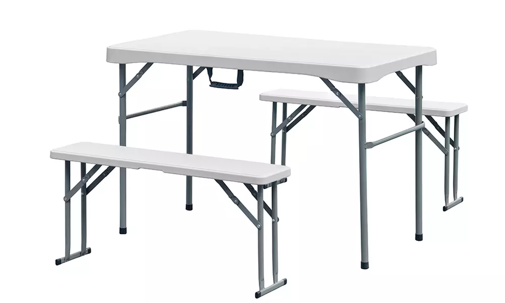 faltbares Tisch- und Bank-Set