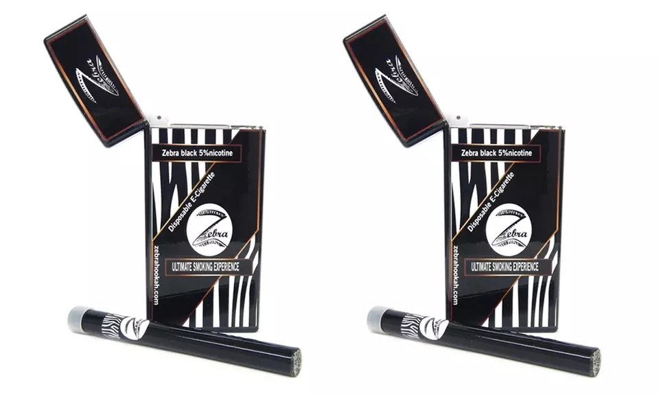 Zebra Smoke Disposable E-Cigarettes (2-Pack) - Second Medium