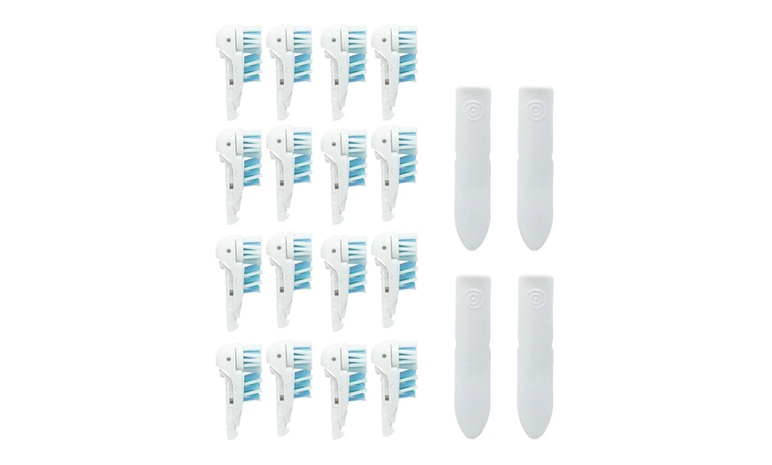 Image 6: Dual Toothbrush Heads for Oral-B 3733 4732 4734