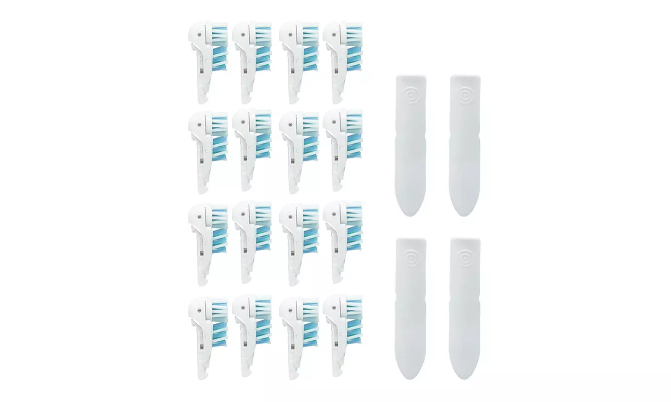 Dual Toothbrush Heads for Oral-B 3733 4732 4734: 8Pcs or 16Pcs from Sensual Sale (Up to 68% Off) - Second Medium