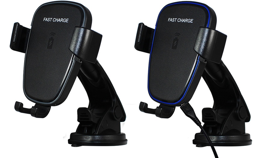 Image 3: Wireless Charging Phone Holder