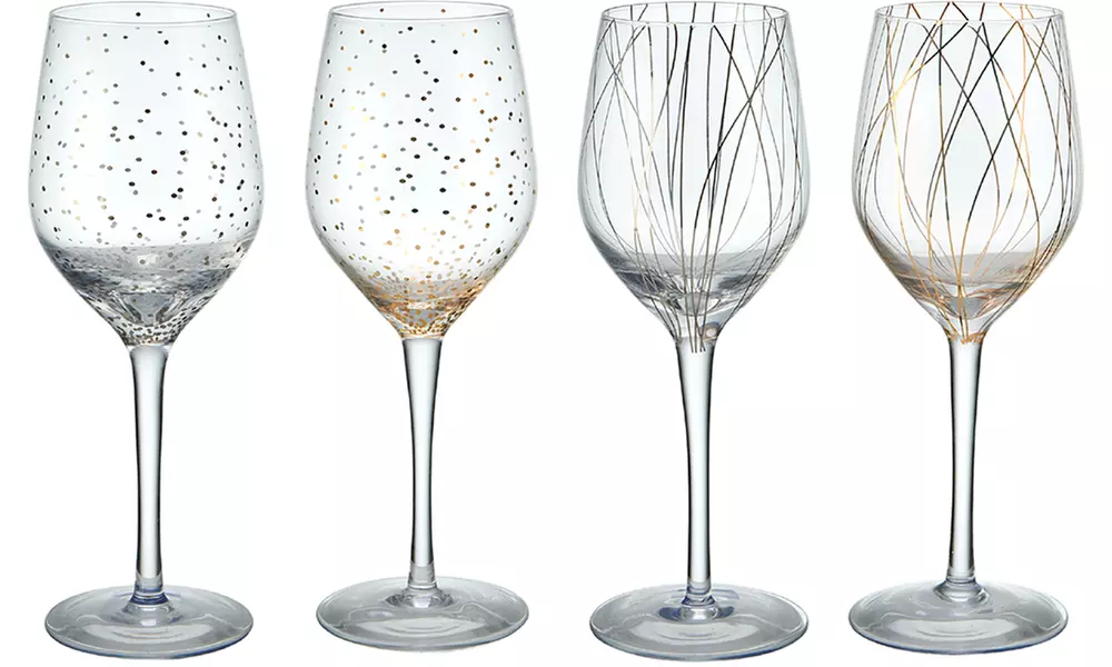 Mikasa Cheers Wine or Champagne Glass Set (4-Piece) - Primary Image