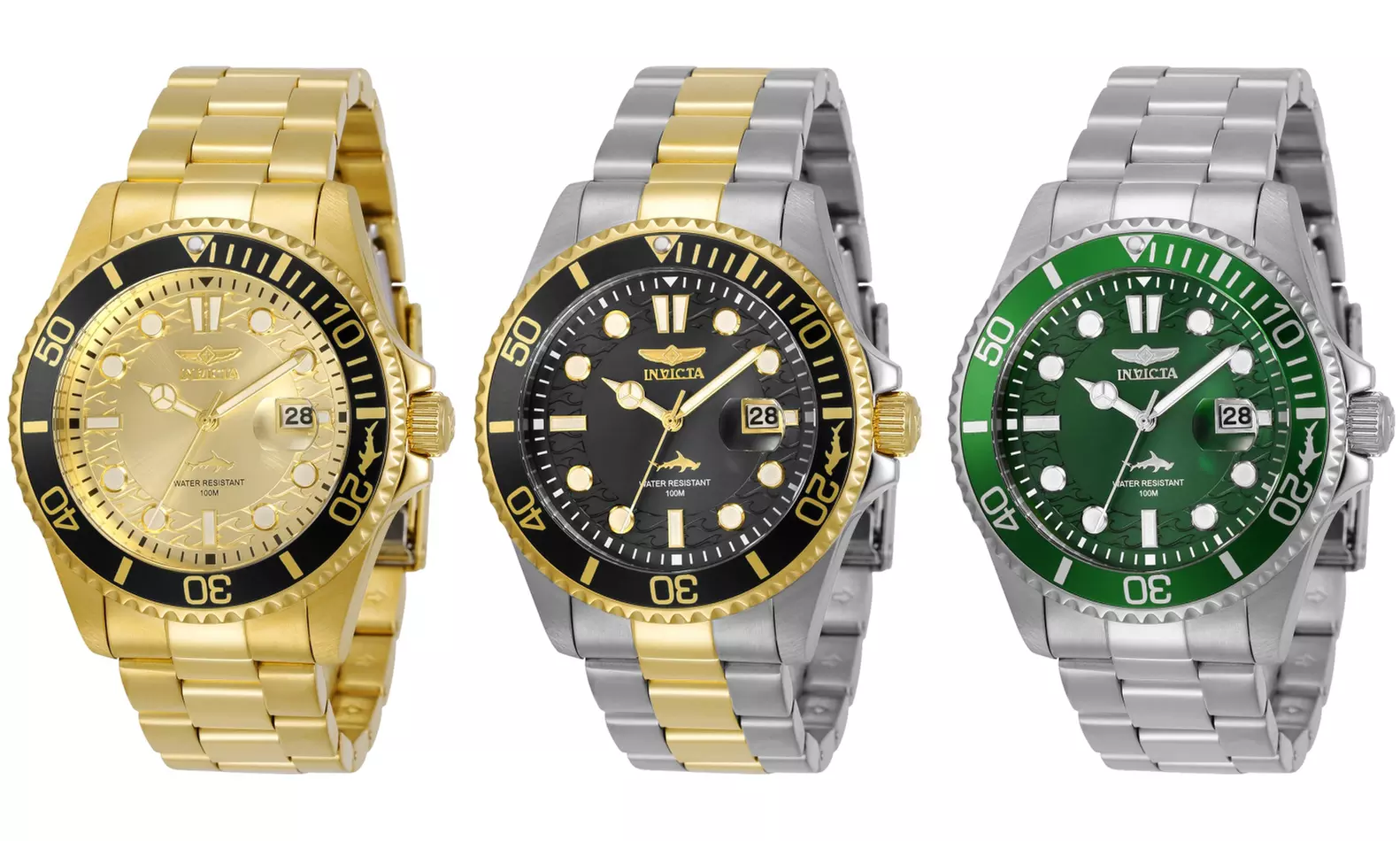 Invicta Pro Diver Men's 43mm Stainless Steel Watch - Primary Image