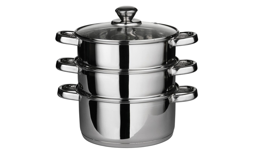 Image 2: Stainless Steel Steamer