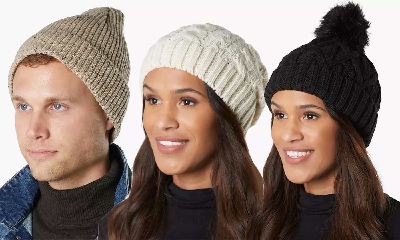 Winter Beanie Hats for Men and Women - Primary Image