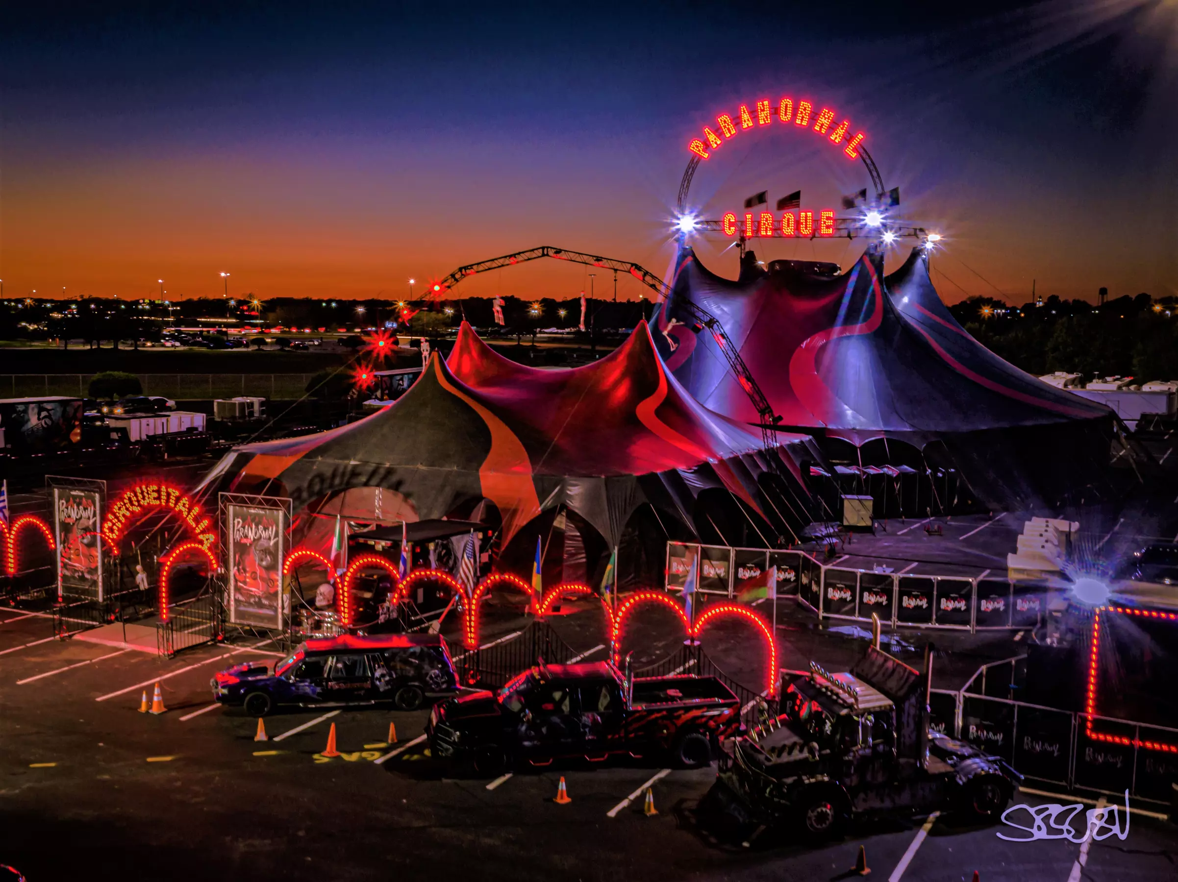Paranormal Cirque II on March 14-17, 2025 at Del Amo Fashion Center and March 21-24, 2025 at Woodland Hills - Primary Image