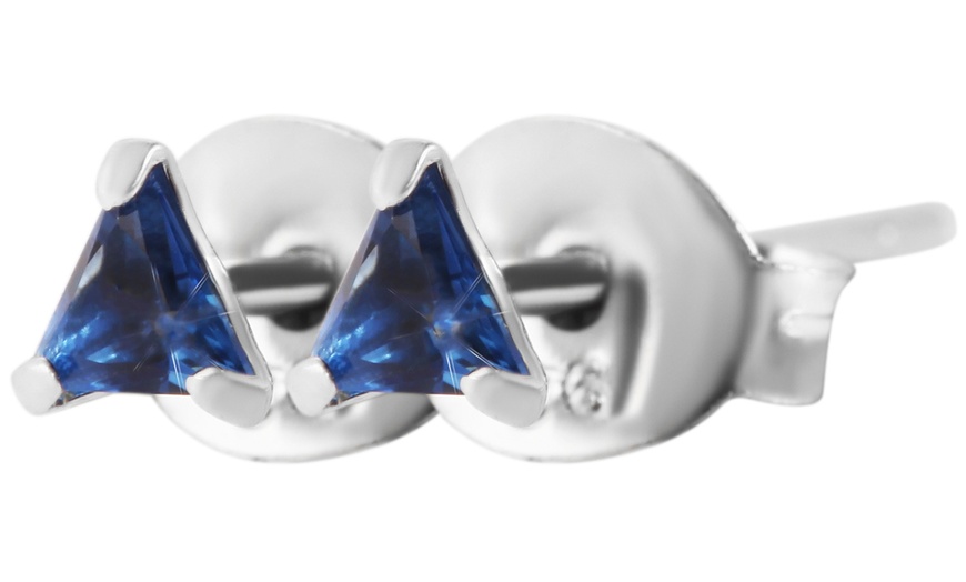 Image 34: 1, 2 ou 3 boucles d'oreilles goujons en argent sterling pour enfants