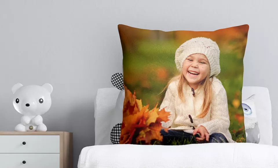 Up to 75% Off Premium Photo Pillow w/ Filler from CanvasOnSale