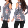 Image 4: Women's Hacci Cold Shoulder Tunic. Plus Sizes Available.
