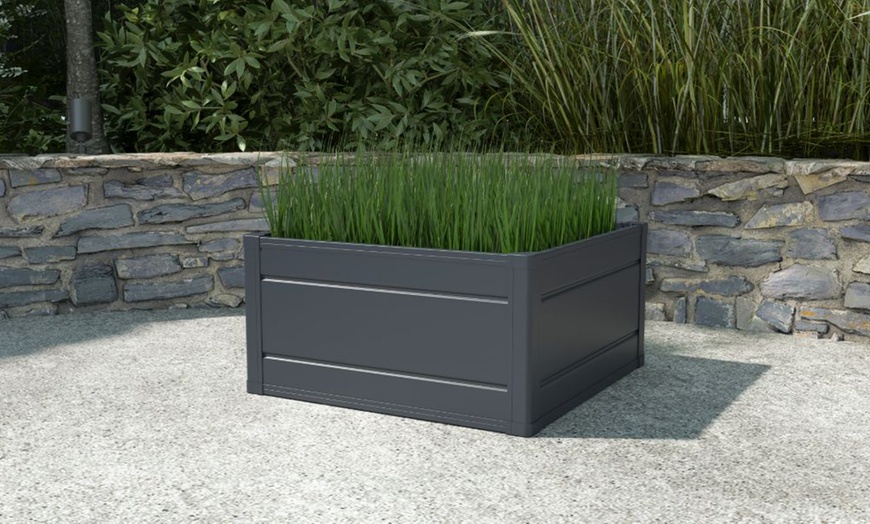 Image 3: Garden Gear High Density Plastic Raised Garden Bed