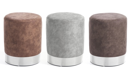 Pouf sgabello Kami disponibile in 4 colori