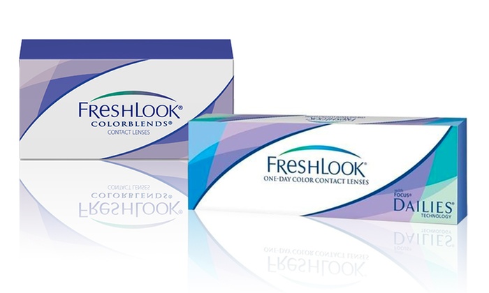 Freshlook Color Contact Lenses Groupon Goods