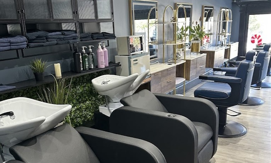 Image 2: Choice of Men's Grooming or Haircut Packages incl. Hair Color Services 