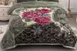 JML Heavy Fleece Blanket,2 Ply Printed Bed Blanket For King Size,85"x93",10Lb - Second Medium