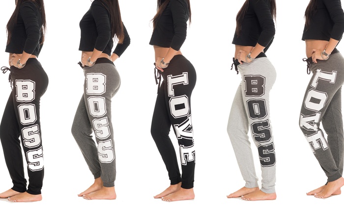 fleece lined joggers womens