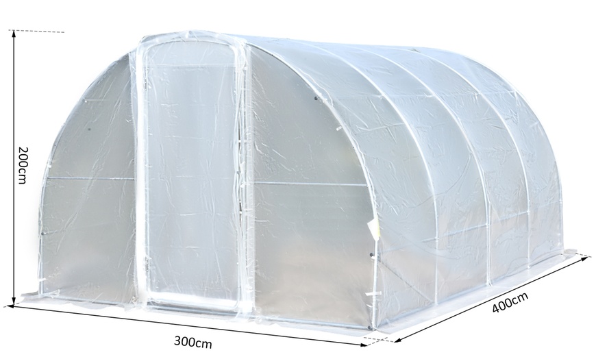 Image 15: Polytunnel Greenhouse