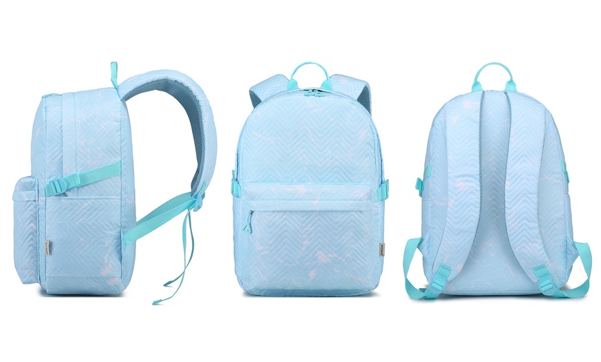 Image 2: 22L Casual School Backpack with a Laptop Compartment