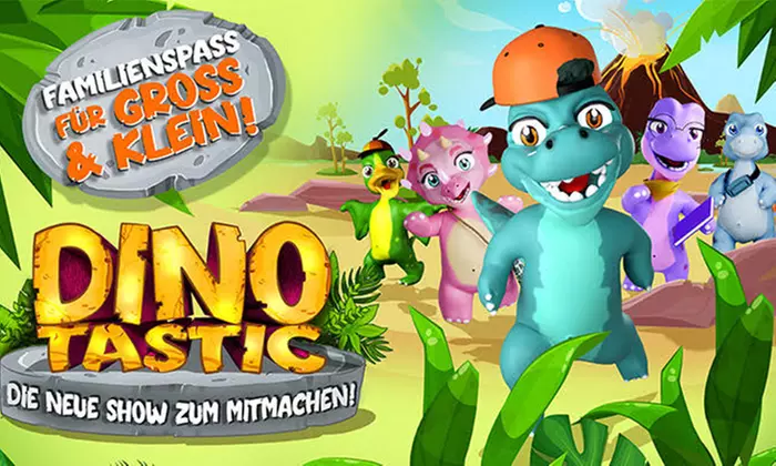 Bestplatz-Ticket für „Bestplatz-Ticket für „Dinotastic - die neue Show zum mitmachen“ - Primary Image