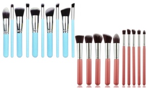 Ten-Piece Make-Up Brush Set