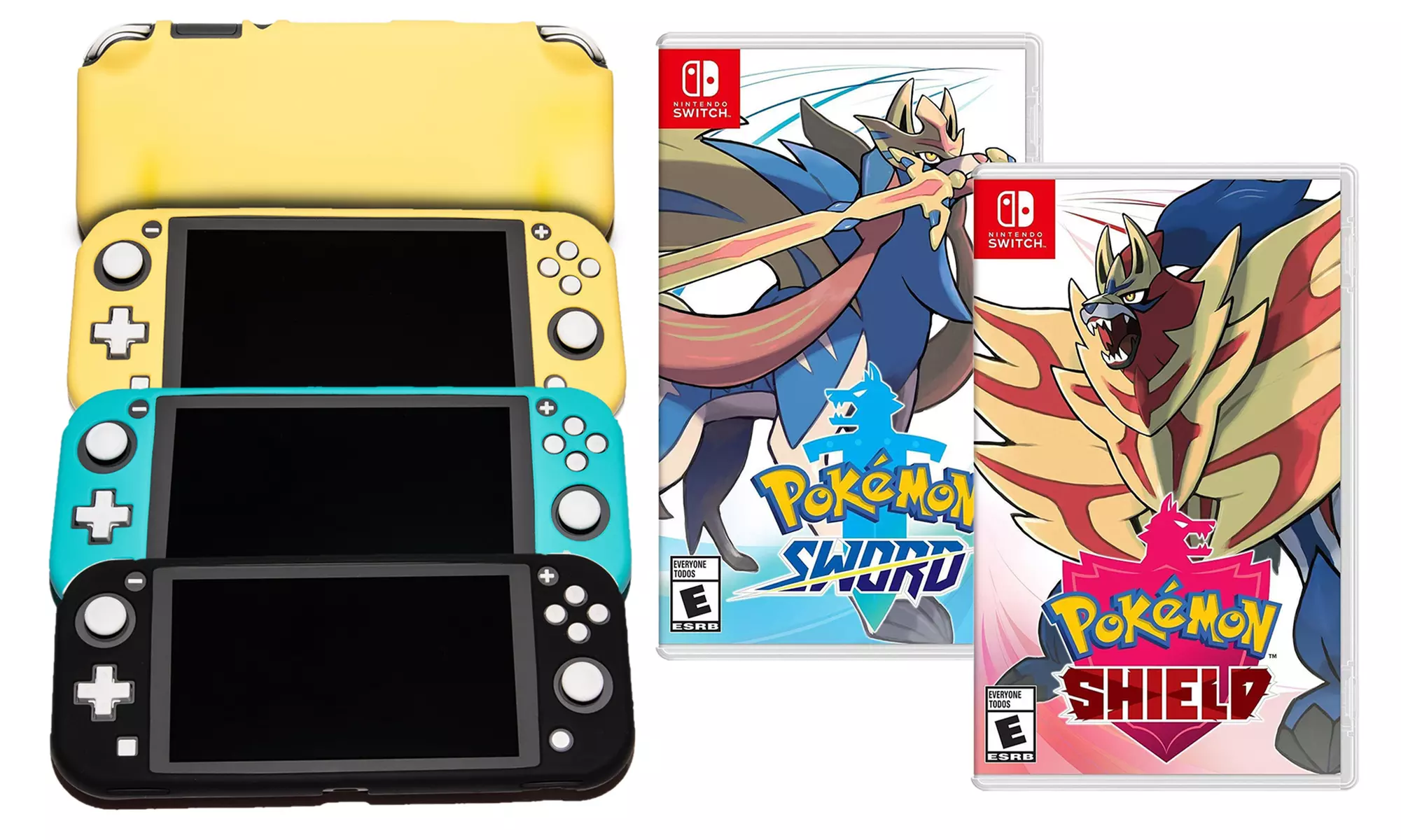 Nintendo Switch Lite Bundle (4-Piece) - Primary Image