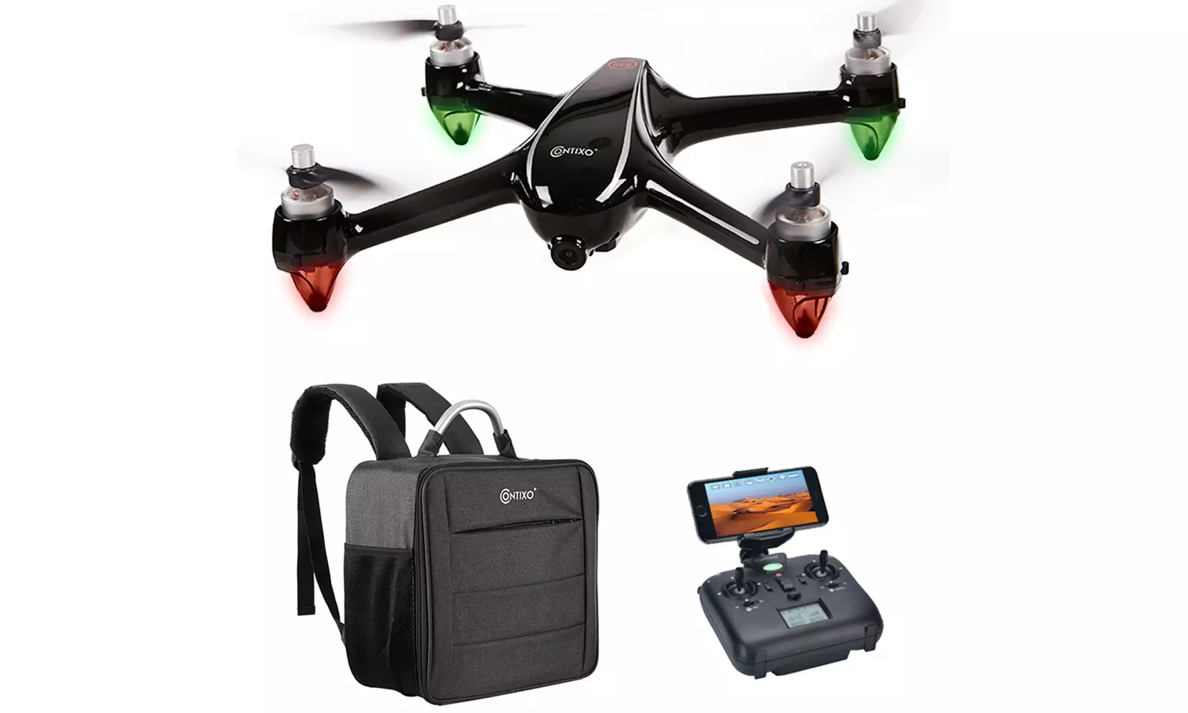 Contixo F18 GPS Drone with 1080p FPV Camera and Brushless Motors - Primary Image