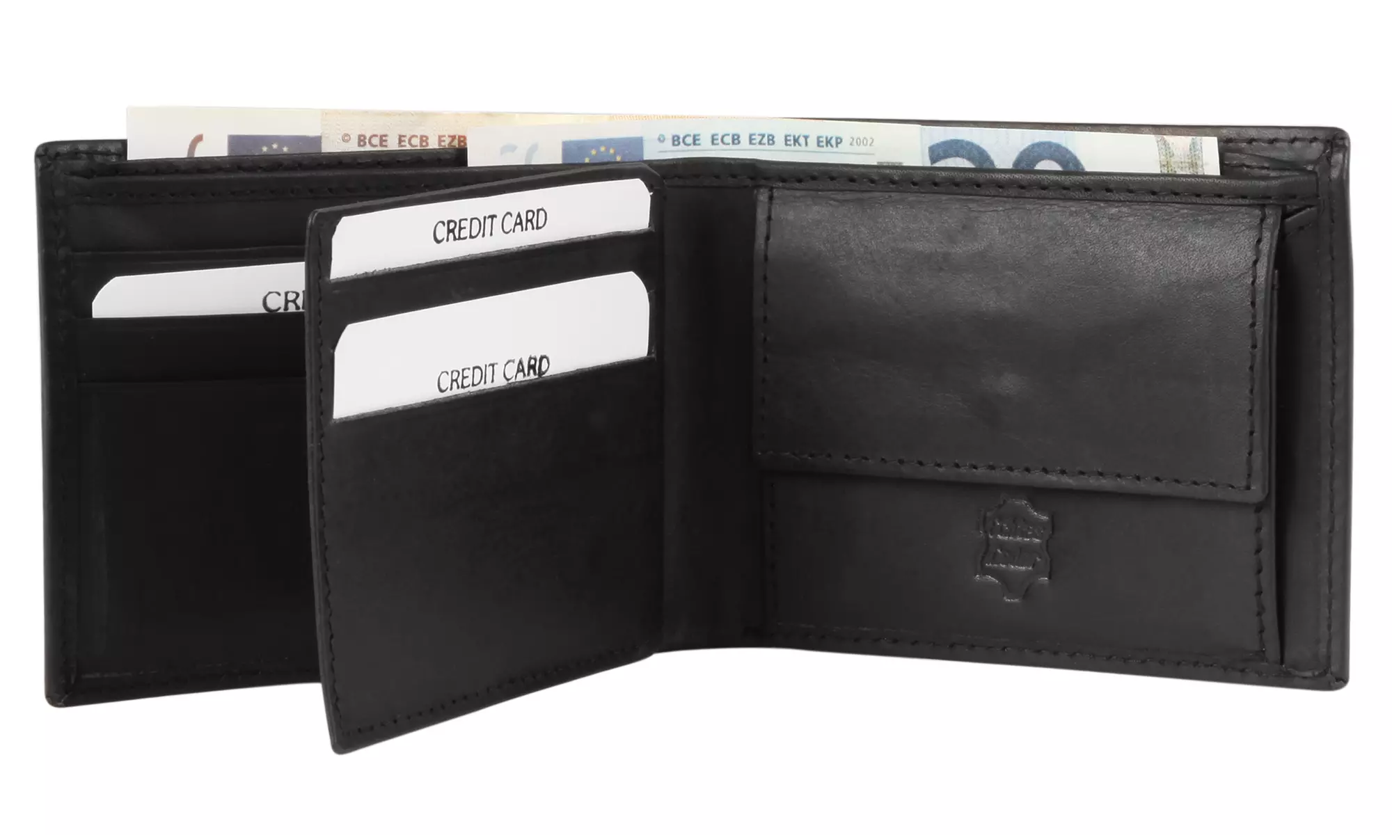 1x oder 2x Excellanc Herren-Geldbörse