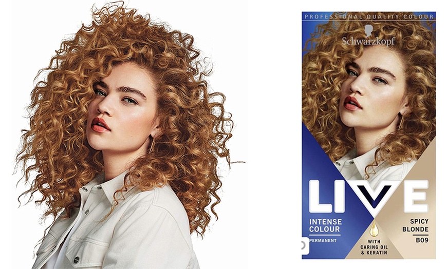 Image 34: 1 ou 2 boîtes de teinture cheveux "Live Intense Colour" de Schwarzkopf