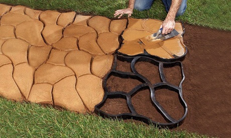 Moule à pavé béton pour jardin modèle hexagonal
