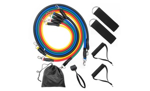 11-Piece Resistance Band Set