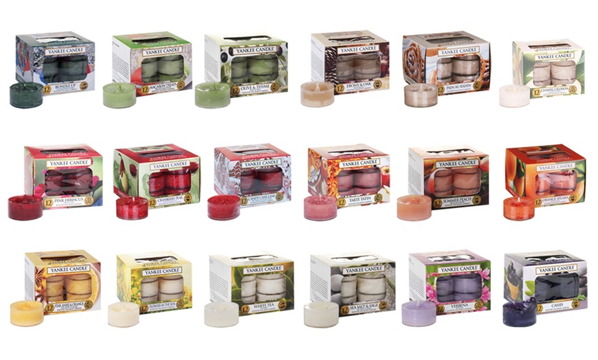 Image 2: Yankee Tea Light Candles