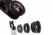 1 ou 2 kits objectif photo pour smartphone 3 en 1 - Second Medium