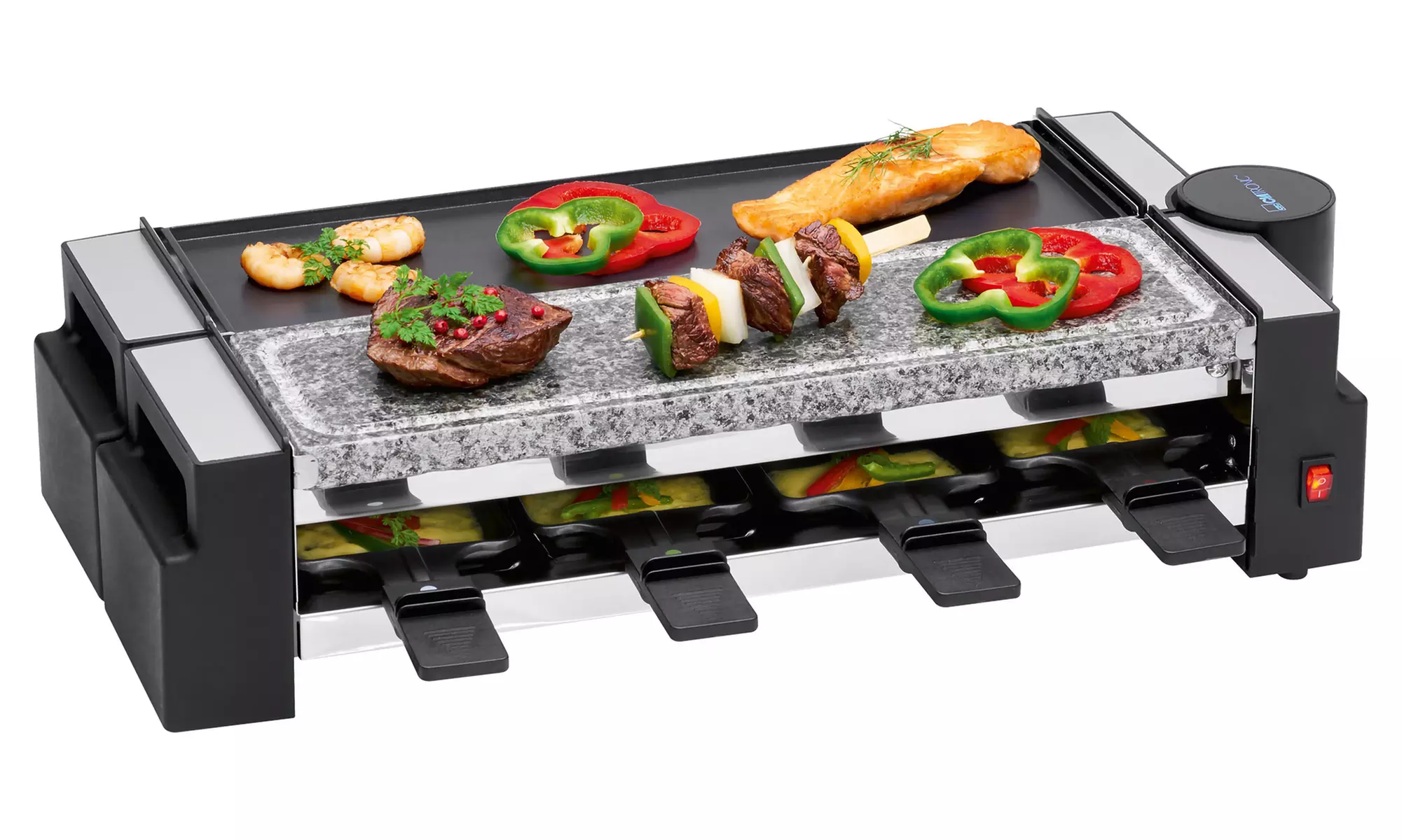 Clatronic 2-in-1 Raclette Grill - Primary Image