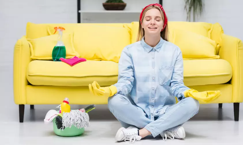 Freshen Up Your Space with JC and M Cleaning Solutions' 1 or 2 Man-Hrs of House Cleaning  (Up to 55% Off)