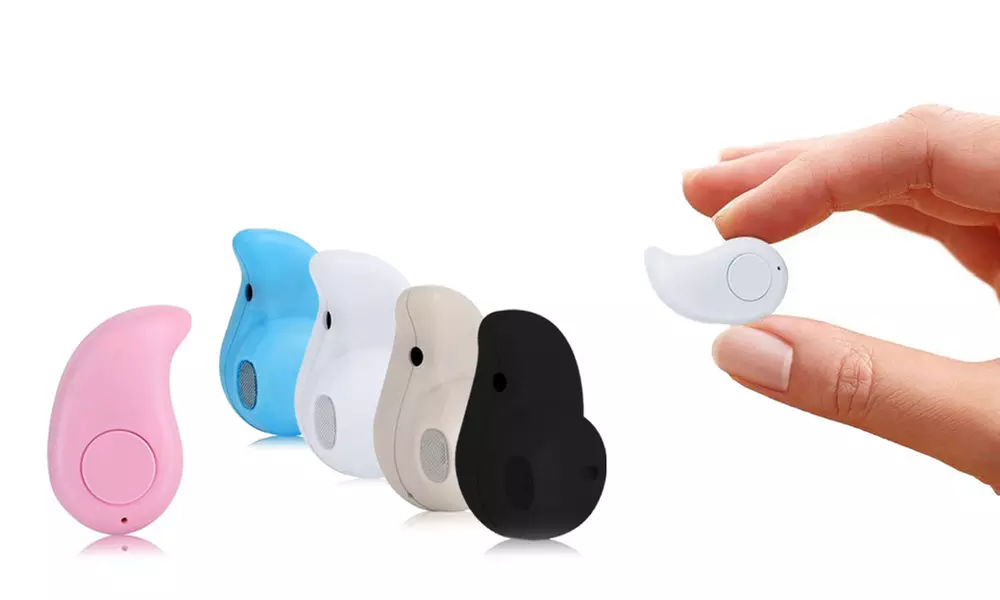 1x oder 2x Mini Bluetooth 4.0 Chip In-Ear-Telefon-Headset in der Farbe nach Wahl inkl. Versand - Primary Image