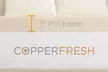 CopperFresh 3" Gel Memory Foam Mattress Topper - Second Medium
