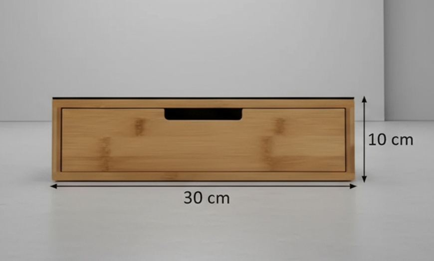 Image 5: Cassetto portacapsule in bambù naturale