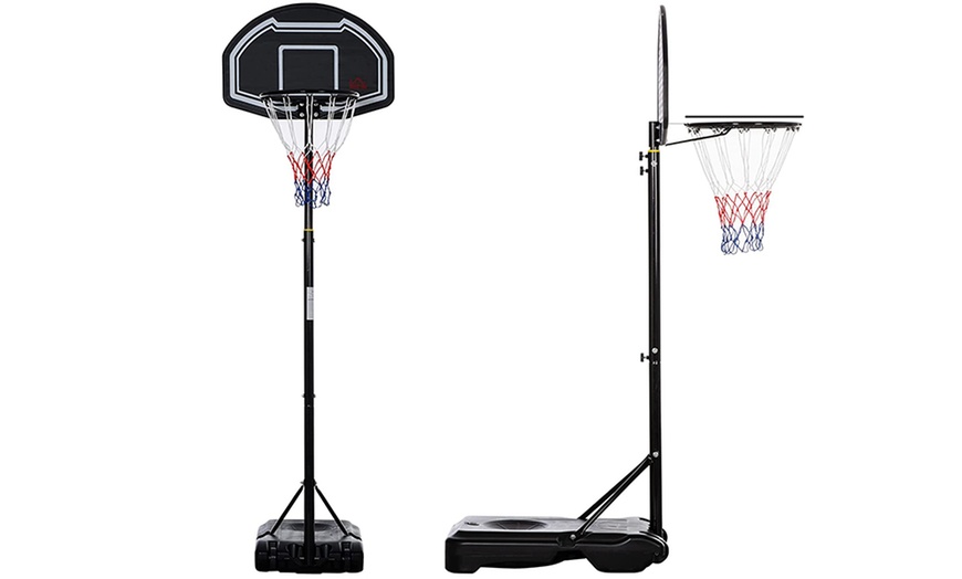 Image 11: HomCom Basketball Stand