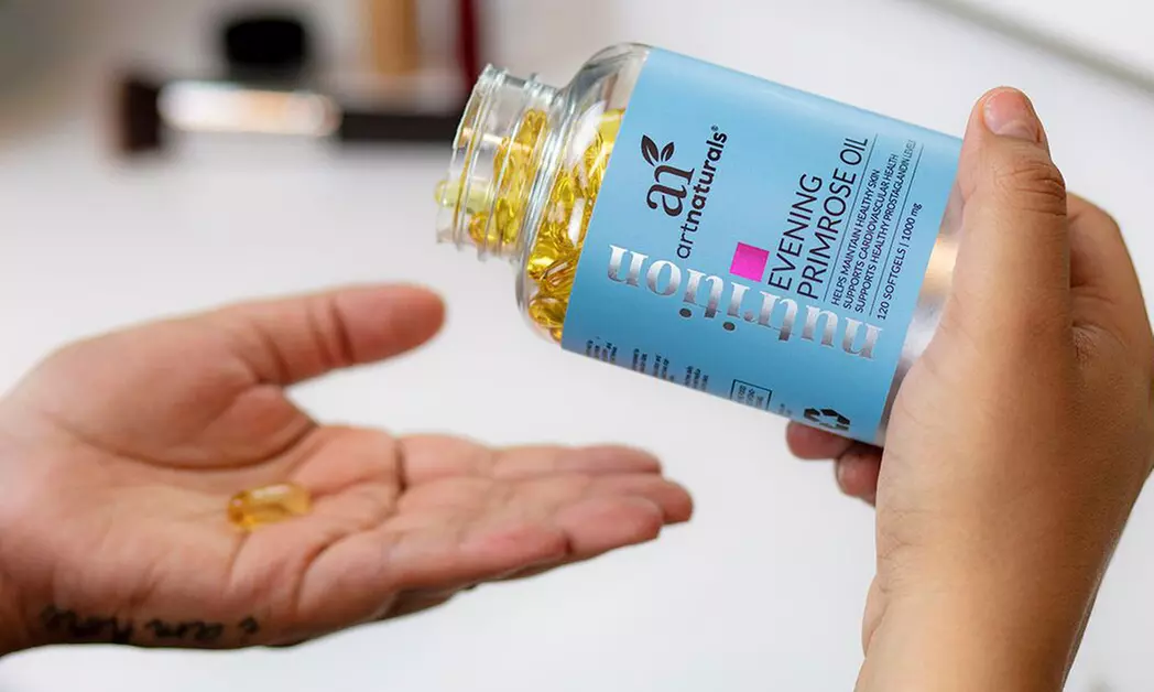 ArtNaturals Evening Primrose Oil Softgels Hormone Balance for Women (120-Count) - Primary Image