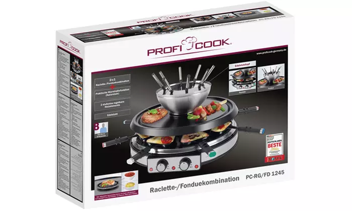 Appareil à raclette et fondue Proficook