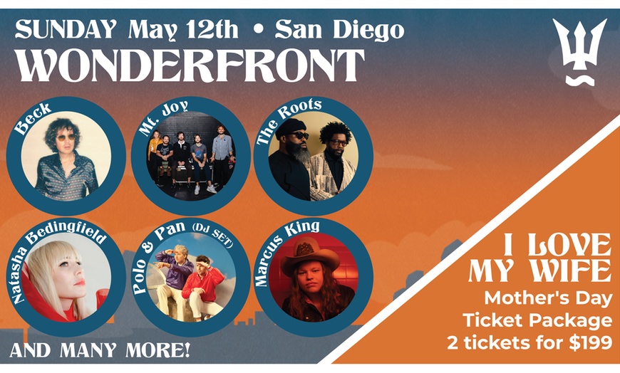 Wonderfront Festival in San Diego, CA Groupon