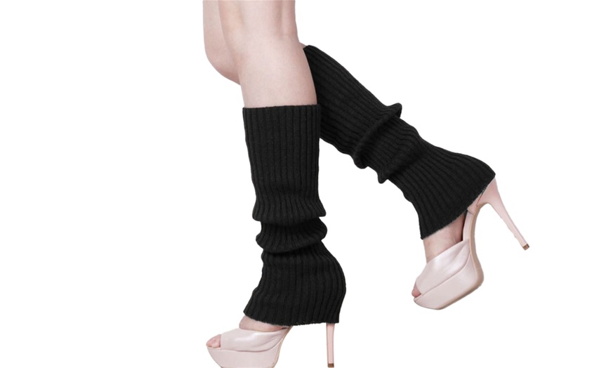 Image 2: Women's Leg Warmers