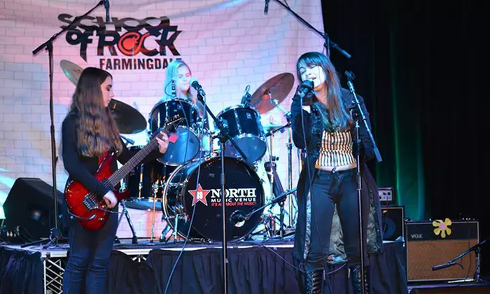 Five-Day Summer Camp with Four 30- or 60-Minute Private Lessons at School of Rock (38% Off) - Primary Image