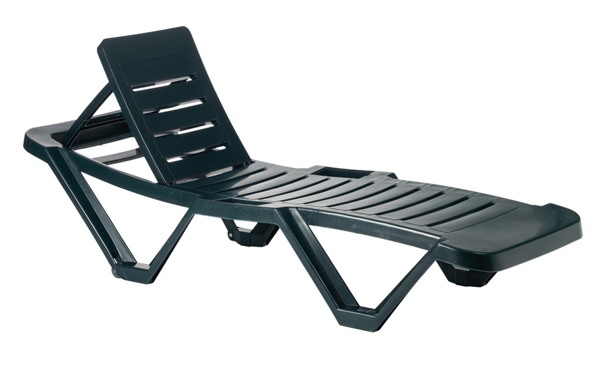 Image 3: Adjustable Sun Lounger