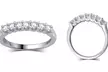 0.50 CTTW 7-Stone Diamond Band in 10K Gold by Brilliant Diamond - Second Medium