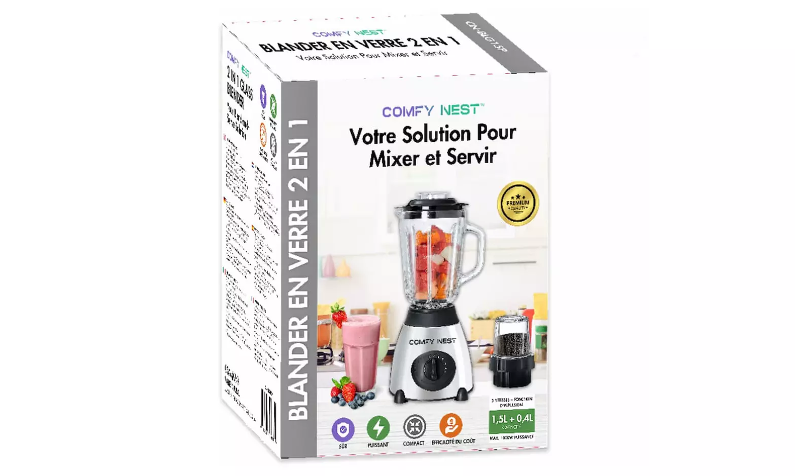 2-in-1 blender