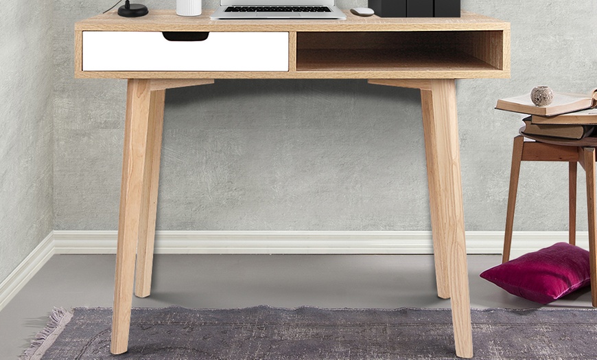 Image 10: Scandinavian-Style Desk