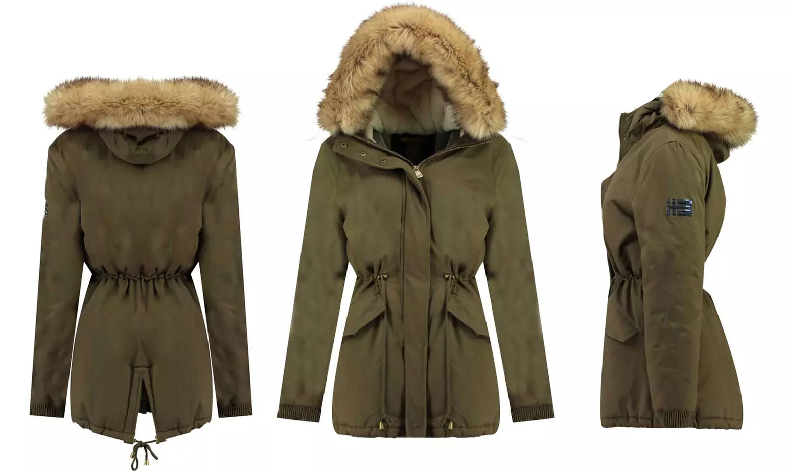 Parka 3/4 da donna Geographical Norway, disponibile in 2 modelli e vari colori e taglie - Image 7