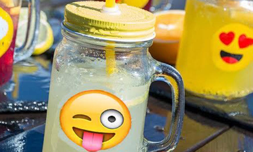 Image 6: Emoji Mason Jars